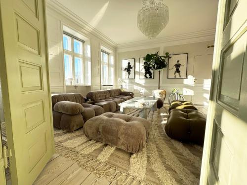 Luxury 260 sqm with 4BR overlooking Kings Garden, Kodaň