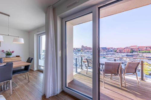 Sieglinde - Apartment in der Hafenresidenz mit Balkon & Wellness, Waren (foto 5)