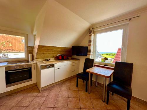Ferienanlage in Klein Zicker Ferienwohnung 1 - Seeseite