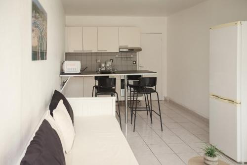 400m de la mer, grand studio lumineux en centre-ville - Location saisonnière - La Grande-Motte