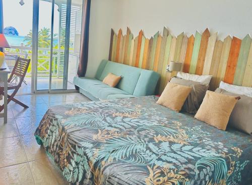 Studio 2/4 personnes avec vue mer & piscine - Résidence Marinotel (Studio 2/4 personnes avec vue mer & piscine - Residence Marinotel) in เลอ ยามัน