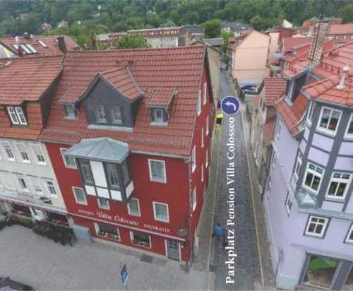 Pension Villa Colosseo im Herzen von Meiningen in Meiningen, Deutschland