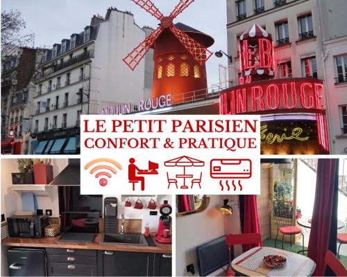 Le Petit Parisien- Bienvenue - Netflix - Terrasse - Parking - Porte de Paris - Climatisation - Guide visite à Paris OFFERT - Location saisonnière - Pantin