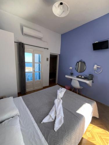 1 double bed