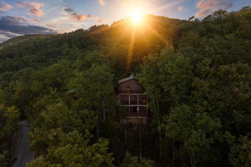 Facilities, Dog-loving cabin Theater room Gorgeous views in Oldham (TN)