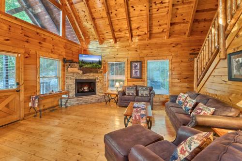Facilities, Dog-loving cabin Theater room Gorgeous views in Oldham (TN)