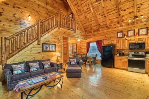 Facilities, Dog-loving cabin Theater room Gorgeous views in Oldham (TN)
