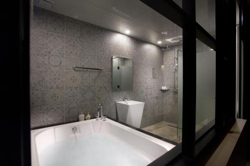 Phòng tắm, Hotel Sienna in Paju-si