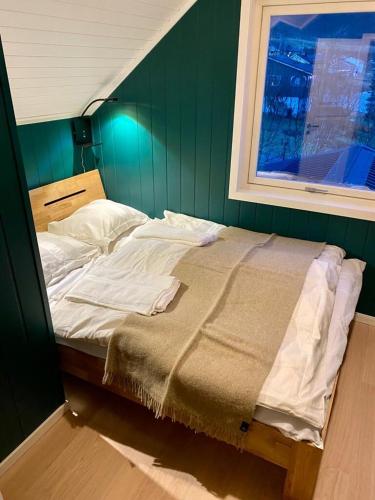 Aurora Boutique Hut with private sauna in Fjordgard