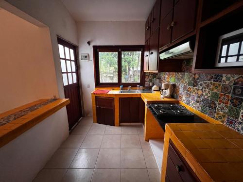 Kitchen, Casa Manilkara Calakmul in Xpujil