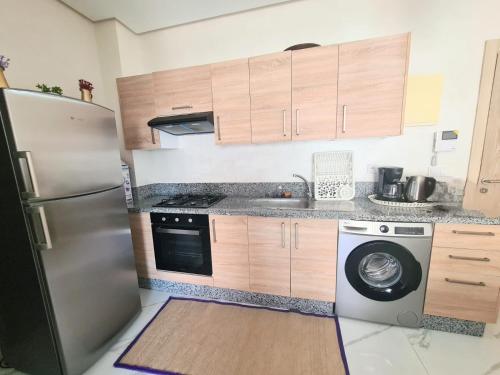 Appartement neuf avec Plage, Piscine, Wifi à Zenata-Eco-City, Casablanca (fotografie 6)