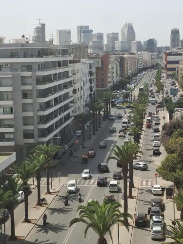 Luxurious and cozy CFC panoramic view studio, Casablanca