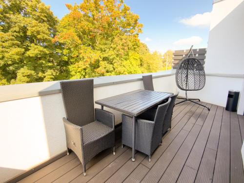ImmoStay #3 - Penthouse mit zwei Balkonen & Seeblick, Parking & WiFi, Bremen (photo 10)