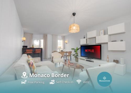 Hypercentre - Spacieux trois pièces rénové - EG - Location saisonnière - Beausoleil