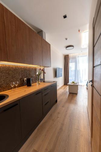 Sky Pool Escape Luxury Apartment in Druskininkai Center in 德魯斯金卡