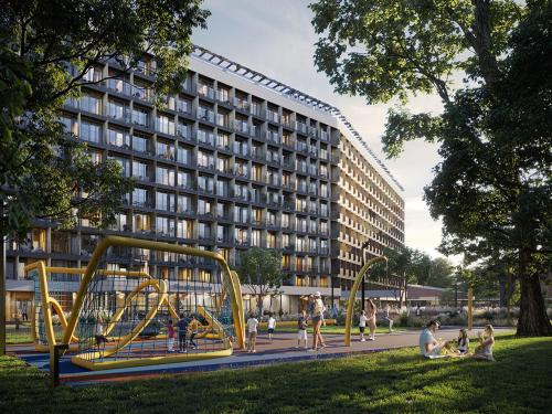Sky Pool Escape Luxury Apartment in Druskininkai Center in 德魯斯金卡