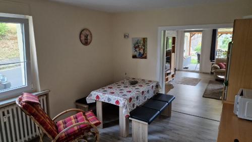 廚房, Ferienwohnung an der Sommerliede in 霍亨羅達