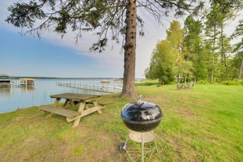 Fall Hikes & Fire Pit at Mullett Lake Cabin