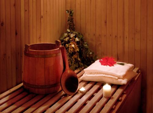 Sauna, Pakruojis Manor's Palace Boutique Hotel in Pakruojo