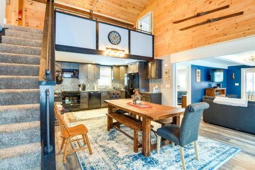Secluded Home with Fire Pit, 8 Mi to Cannon Mountain in Bethlehem