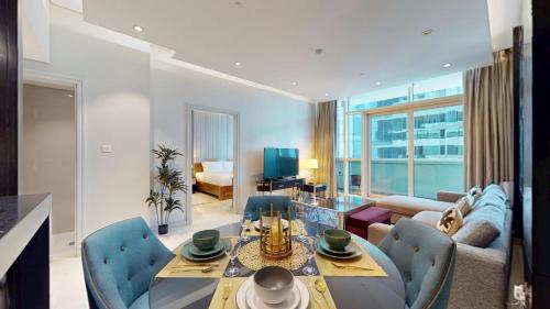 Vacationer l Stylish 1 Bedroom l Downtown Dubai l Pool, Gym Access, Dubaj (zdjęcie 5)