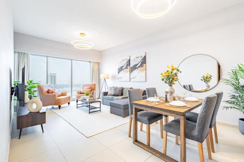 Great 1 BDR in the Iconic Gate Tower - 5 min to ADGM, Cleveland, Galleria or Beach - High Floor - Heart of Al Reem Island