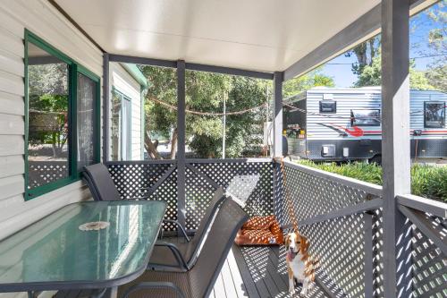 Erkély/terasz, Mittagong Caravan Park in Mittagong