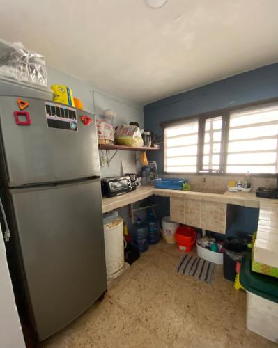 Casita Azul del mar, sencilla con fresca brisa in Chuburná