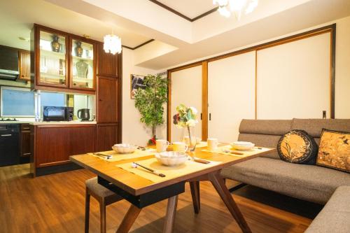 日本橋黒門市場apartment room, Ósaka
