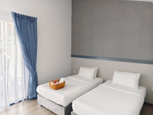 Bed, Rapina House  (Mai Khao) Phuket near Splash Jungle Water Park