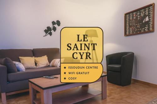 Le Saint-Cyr, Centre-ville, Cosy, Spacieux - Location saisonnière - Issoudun