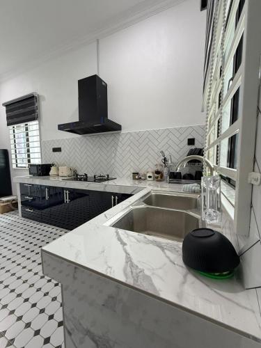 Shurga villa in Pantai Cahaya Bulan (PCB)