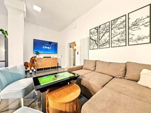 Scandi Loft für bis zu 12, Whirlpool, Sauna, Gaming, Nordstadt, Núremberg (foto 3)