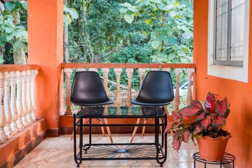 Balcony/terrace, The Treehouse in Curtorim