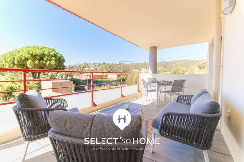 SELECT'soHOME - Appartement à Saint-Clair avec terrasse, piscine et garage privé ! - 180SUD-A12, Le Lavandou (foto 7)
