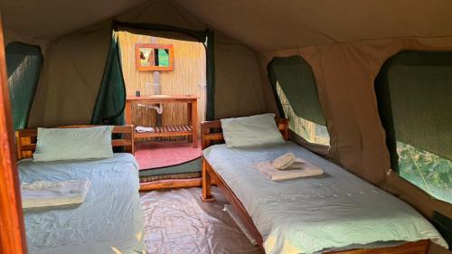 Mbezi tented camp in Kongola