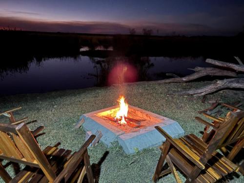 Mbezi tented camp in Kongola