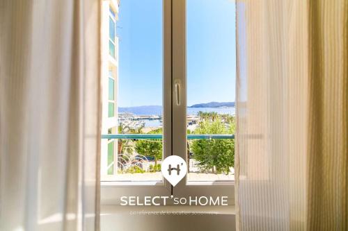 SELECT'soHOME - T3 vue mer - Centre ville avec place de parking - CALYPSO - Location saisonnière - Le Lavandou
