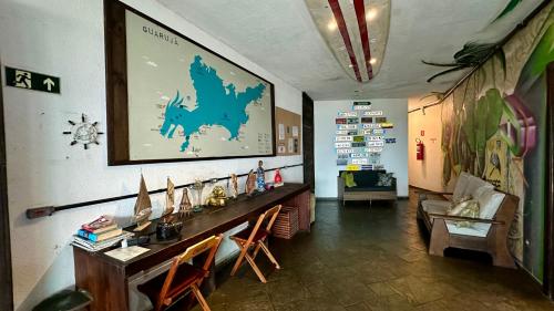 Balkon/teras, Curvao Surf House in Guaruja