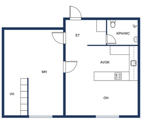 Modern 1BR apartment in idyllic Ullanlinna, Helsinki (photo 10)