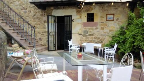 Erkély/terasz, Posada La Casona De Ucieda in Ruente