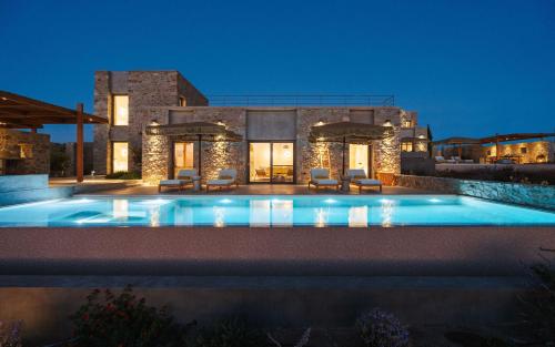 Theros Villas Naxos – khách sạn tại Vivlos
