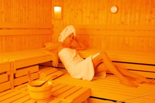 sauna, Hotel Gasthof Adler in Gortniel