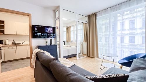 Sunshine City Apartment - Leipzig Zentrum - Kostenfreier Tiefgaragenstellplatz, Leipzig (foto 10)