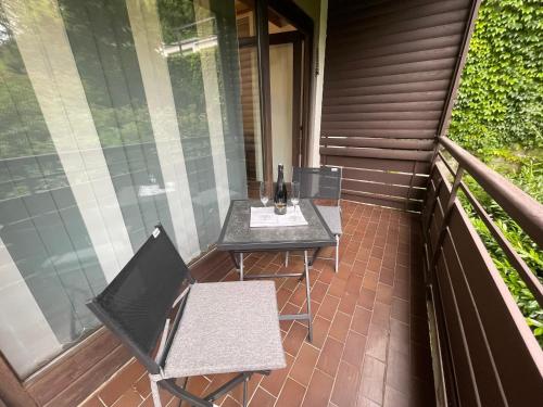 Balkon/terasa, Gut ausgestattete Ferienwohnung in der Nähe des Millstätter Sees (Gut ausgestattete Ferienwohnung in der Nahe des Millstatter Sees) in Dellach