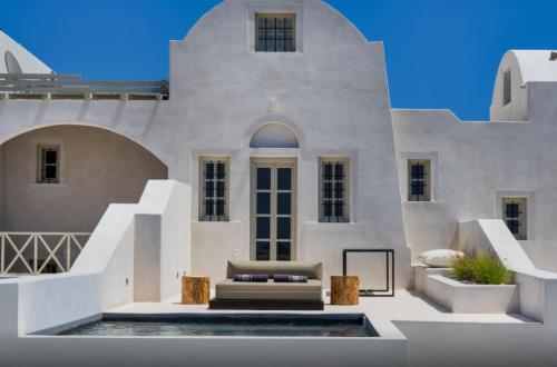A szálláshely kívülről, Santo Blue Santorini Caldera View Luxury Houses in Megalochori