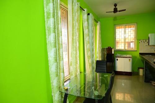Kitchen, Nature's beauty 2 bhk ac apartment near The Zuri White Sands Casino