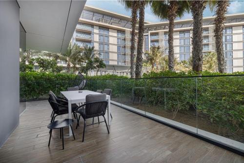 Balcony/terrace, Luxury 2 Bedroom Apartment with Maids Room and Large Terrace in Bluewaters Island