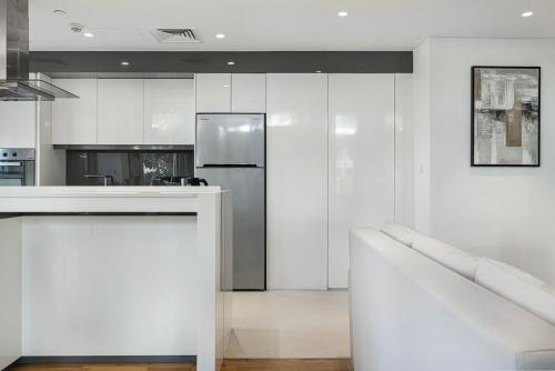 Kitchen, Luxury 2 Bedroom Apartment with Maids Room and Large Terrace in Bluewaters Island