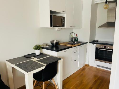 Scandinavian design heart City Center Runeberginkatu near Sibelius Park